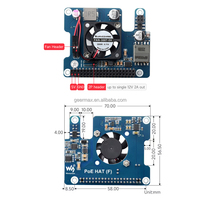 Raspberry Pi 5 8GB monocarte ordinateurs écran tactile boîtier couvercle boîtier ventilateur dissipateurs adaptateur d'alimentation carte SD Pi5 8G