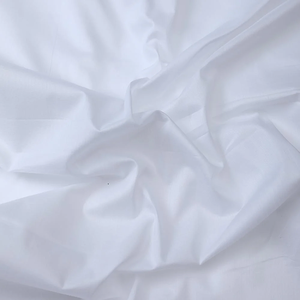 Tela de algodón blanco Premium al por mayor Material transpirable suave Ideal para prendas y textiles para el hogar - Product Image 6