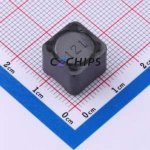 Inducteur de puissance YPRH1209-121M SMD, 12x12mm (Inductance : 120uH) (Précision : 20% Résistance CC (DCR) : 154mOhm) - Product Image 1