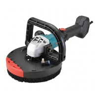 Ponceuse à béton sans balais BM1-180, légère (3 kg), à vitesse variable, pour le ponçage des surfaces murales et le meulage d'angle, idéale pour les entrepreneurs en construction