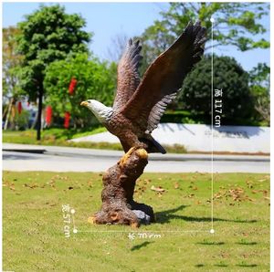 1:1 Aigle Statue grandeur nature dessin animé Animal film figurine <span class=keywords><strong>super</strong></span>-<span class=keywords><strong>héros</strong></span> chambre intérieur fibre de verre résine Statue pour la décoration - Product Image 5