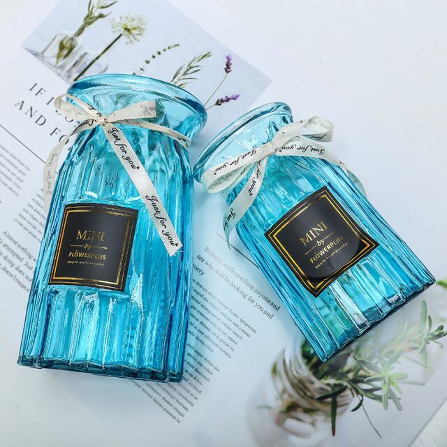 Factory Produced Wholesale Glass Flower Vase for Home Decor
