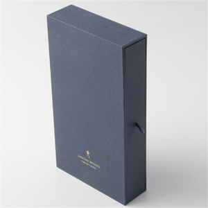 Boîte en carton <span class=keywords><strong>noir</strong></span>, boîte-cadeau de <span class=keywords><strong>ceinture</strong></span> écologique personnalisée pour hommes - Product Image 3