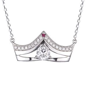 2025 nouveau film couronne diamant collier 30 'diamant rubis collier en <span class=keywords><strong>or</strong></span> 18 carats <span class=keywords><strong>Paris</strong></span> <span class=keywords><strong>d</strong></span>éfilé de mode étoiles amour colliers - Product Image 6