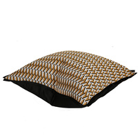 Haute qualité géométrique taie d'oreiller gris jeter taie d'oreiller concepteur coussins avancé hôtel décor luxe coussin couvre