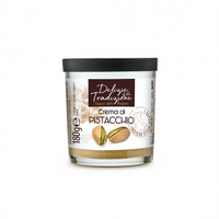 Délices Traditionnels : Pâte à Tartiner aux Pistaches Sucrées et Noisettes, en Bouteille, 180g, Lot de 6, Alternative au Beurre de Cacahuète