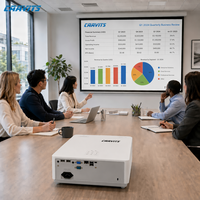 Proyector de Video Láser DLP CAAVITS 4000 Lúmenes WXGA OEM para Centros de Capacitación, Proyectores para Exposiciones, Fábrica de Proyectores CA-V400Wi