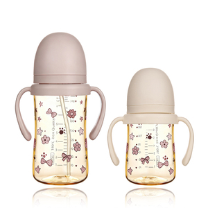 Tasse à bec PPSU 280ml sans BPA avec paille et poignée Conception personnalisée mignonne Tasse d'alimentation sans déversement pour bébés et tout-petits - Product Image 1