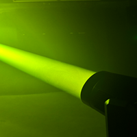 Mini Cabeza Móvil LED de 200W para Escenario, 24 Prismas, 8 Gobos, 8 Colores, Control DMX512 para DJ, Discoteca, Fiesta, Club, Bar, Boda, Evento