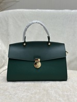 Sac fourre-tout en cuir PU grande capacité avec fermoir métallique, sac à bandoulière pour femme