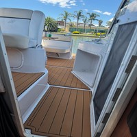 Tapis de pont auto-adhésif en EVA pour plateforme de bain et cockpit de bateau Four Winns Vista 278 (2008), style SeaDek MarineMat Gatorstep