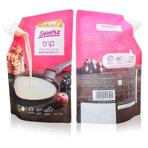 LT Emballage <span class=keywords><strong>de</strong></span> sacs alimentaires debout imprimés sur mesure 2L 500ml 380 Sac pochette <span class=keywords><strong>de</strong></span> remplissage en plastique aluminium pour jus <span class=keywords><strong>de</strong></span> <span class=keywords><strong>fruit</strong></span> liquide avec capuchon rabattable - Product Image 3