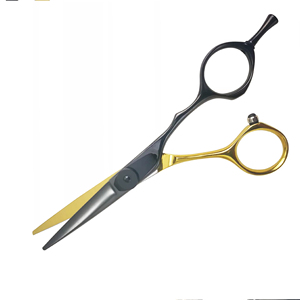 Tijeras de Peluquería de Doble Color, Nuevas, de Acero Inoxidable con Alto Contenido de Carbono, con Logotipo Personalizado y Cuchillas Afiladas - Product Image 4