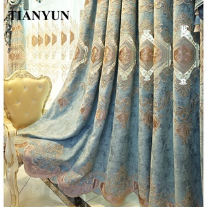 Tenda in tessuto <span class=keywords><strong>per</strong></span> finestre Dubai di lusso europeo in stile mediterraneo <span class=keywords><strong>con</strong></span> <span class=keywords><strong>mantovana</strong></span> di attacco <span class=keywords><strong>per</strong></span> il <span class=keywords><strong>soggiorno</strong></span> - Product Image 5