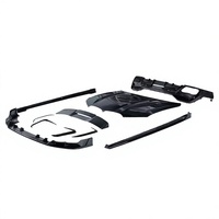 Nuevo Kit de Carrocería de Fibra de Carbono Seca Estilo PK de Alta Calidad LANYU para X6 G06: Labio Delantero, Difusor Trasero, Alerón Superior y Capó del Motor