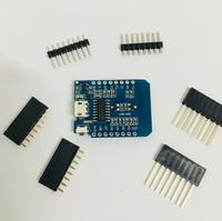 Placa de Desarrollo ESP8266 ESP-12 ESP-12F CH340G CH340 USB D1 Mini WIFI, Placa IOT NodeMCU Lua D1 Mini de 3.3V con Pines
