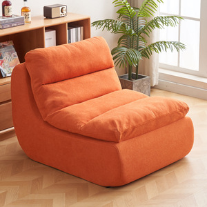 <span class=keywords><strong>Fauteuil</strong></span> Poire Moderne pour une Personne, en Tissu Décontracté, pour Chambre à Coucher, Appartement Compact ou Balcon, Conception Paresseuse pour Dormir ou S'allonger - Product Image 4