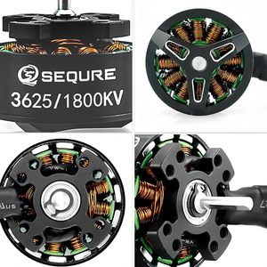 Motor sin Escobillas Sequre 3625 1800kv Outrunner 2-4s para Autos RC 1/10 3625, SEQURE 3625 Motor sin Escobillas 1800KV Outrunner - Product Image 4
