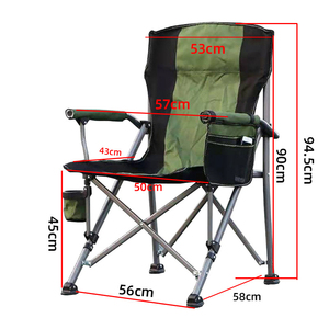 Barato al aire libre plegable portátil sillas de campamento plegable Camping Popular Silla de playa Silla de pesca - Product Image 3