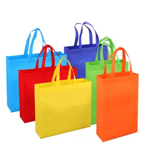 hot sale reusable d w die cut non-woven bag supermarket promotional tote bag with logo shopping bag non woven