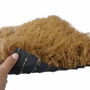 Simulation Straw Rug Hawaiian Decor Fake Palapa Thatch Fake Straw