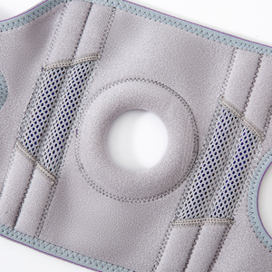 Miếng đệm đầu gối chống sốc chuyên nghiệp với dây đeo có thể điều chỉnh kép, hỗ trợ đầu gối chống va chạm thoáng khí cho các môn thể thao leo núi - Product Image 4