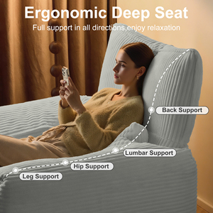 Divano letto a compressione personalizzato all'ingrosso per fabbriche, divano letto a seduta profonda, divano a compressione in piccolo pacchetto - Product Image 6