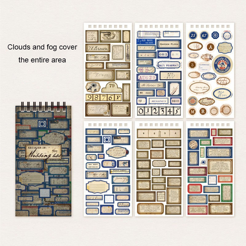 Des nuages ​​et du brouillard recouvrent toute la zone