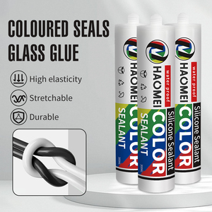 Sellador de Silicona de Curado Rápido, Adhesivo de Resina Acetoxi para Instalación de Acuarios, Blanco Transparente - Product Image 3