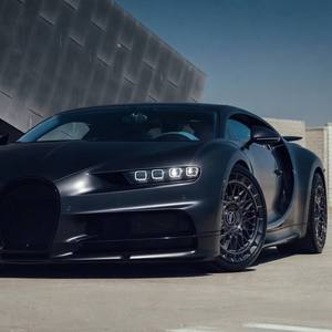 Cerchi Yufei Forgiati Multirazza Y-Mesh Nero Canna di Fucile a Concavità Profonda per <span class=keywords><strong>Bugatti</strong></span> Chiron Pur Sport - Product Image 1