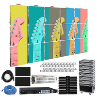 Système de panneaux d'affichage vidéo 3D P2 P2.5 P3.91, module publicitaire extérieur pour fenêtre, écran vidéo mural intérieur P4, écran LED P3.91