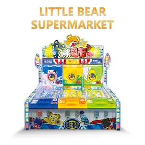 CoolDragon Bear Spin Fun Machine de jeu de loterie pour enfants à monnayeur, pour supermarché intérieur, construction métallique, garantie 1 an, à vendre - Product Image 2