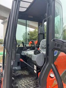 Mini-excavatrice d'occasion japonaise rouge U55 U40 U35 de 5 tonnes avec peu d'heures de fonctionnement - Product Image 6