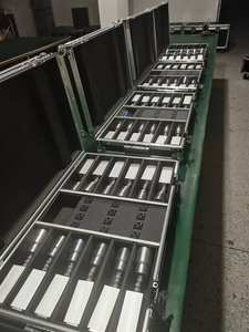 12 шт. 2 в 1 холодный + теплый белый светодиодный контактный точечный зум батарейный свет с полетным чехлом - Product Image 6