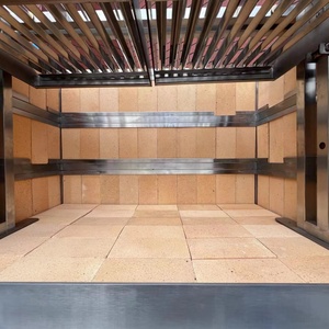 Parrilla de madera de carbón vegetal de doble rueda comercial de lujo altura ajustable Asado / Santa María/Argentina GK1230DWP - Product Image 4