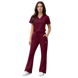 Flare Scrubs Vêtements <span class=keywords><strong>de</strong></span> fitness pour femme, doux au toucher, confort sportif et bien-être total, mode sportive féminine durable 42332 - Product Image 1