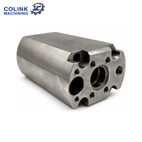 Adaptateur de mandrin hexagonal en aluminium sur mesure OEM, service d'usinage CNC