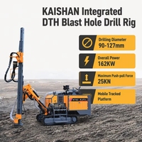 Vente directe d'usine Kt5c 25m 80-105mm Machine de forage à percussion intégrée pour l'exploitation minière en surface