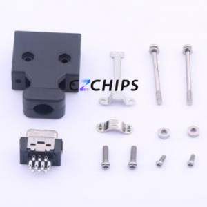 FCS1404-M0WS303K6K Hard Drive Connector (SAS/SATA/M.2) Through hole Component (THT) Connector SCSI Male 14P <b>Solder</b> <b>Wire</b> Type - Product Image 2