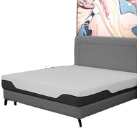 Hotel-Großhandel Komfortable Hochdichte Einzelmatratze in einer Box Online Bestellbar Kühlende Hybrid-Latex-Gel-Memory-Foam-Matratze