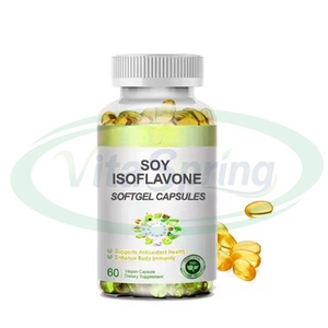 Cápsulas de Isoflavonas de Soya Ausreson OEM para Adultos, 500 mg/Día, 60 Cápsulas/Botella - Product Image 1