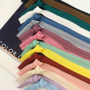 Precio de Fabricante, Compre Cierre de Cremallera de Nylon con Bloqueo Automático Certificado por OEKO-TEX en Rollo para Bolsas y Prendas - Product Image 2