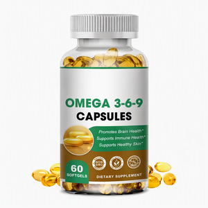 Hoogwaardige OEM/ODM Private Label Natuurlijke <span class=keywords><strong>Omega</strong></span> <span class=keywords><strong>3</strong></span> Softgels Vegan Capsules Voedingssupplementen Visolie <span class=keywords><strong>Omega</strong></span> <span class=keywords><strong>3</strong></span> <span class=keywords><strong>6</strong></span> <span class=keywords><strong>9</strong></span> Softgels Halal - Product Image 1