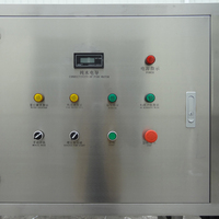 Système de traitement de l'eau UV industriel avec pompe, moteur PLC, EDI 2000LPH, station de traitement de l'eau RO