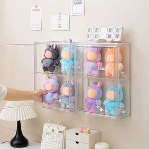 <span class=keywords><strong>Vitrine</strong></span> transparente pour figurines, boîte de rangement en acrylique, <span class=keywords><strong>vitrine</strong></span> anti-poussière pour objets de collection, figurine <span class=keywords><strong>d</strong></span>'action - Product Image 5