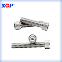 Vis à tête cylindrique à six pans creux Allen DIN 912 ISO 4762 pour machine-outil automobile en acier inoxydable SUS 304 M5-M10