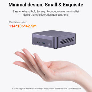 Hochleistungs-Mini-PC R5-7430U prozessor DDR4 RAM M.2 SSD WIFI6 BT5.2 USB Typ-C Grau Metall gehäuse Business Office Mini-PC - Product Image 5