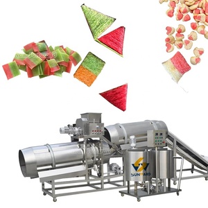 Automática Bi colores dos colores 200 kg/h capacidad frito <span class=keywords><strong>Gamba</strong></span> cracker Extrusora arroz frito corteza cornetas máquina freidora - Product Image 1