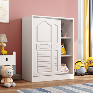 <span class=keywords><strong>Armadio</strong></span> in Legno Massello Stile Europeo <span class=keywords><strong>con</strong></span> <span class=keywords><strong>Ante</strong></span> <span class=keywords><strong>Scorrevoli</strong></span> <span class=keywords><strong>per</strong></span> Camere da Letto di Bambini, Appartamenti Piccoli, <span class=keywords><strong>Armadio</strong></span> Basso Semplice <span class=keywords><strong>per</strong></span> Ragazze - Product Image 4