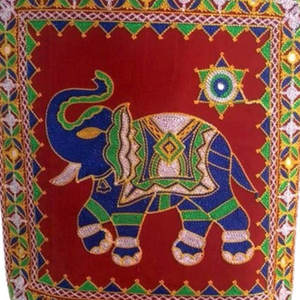 Bolsa de Mano Personalizada, Moderna, Hecha a Mano, con Bordado, Bolsa de Tela Resistente para Ir de Compras y Uso Diario - Product Image 6